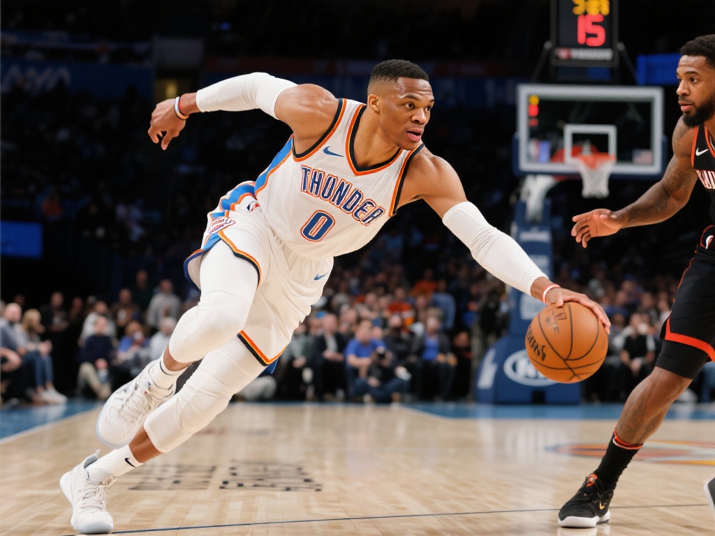 威少今日送5次抢断，追平赛季单场最佳表现