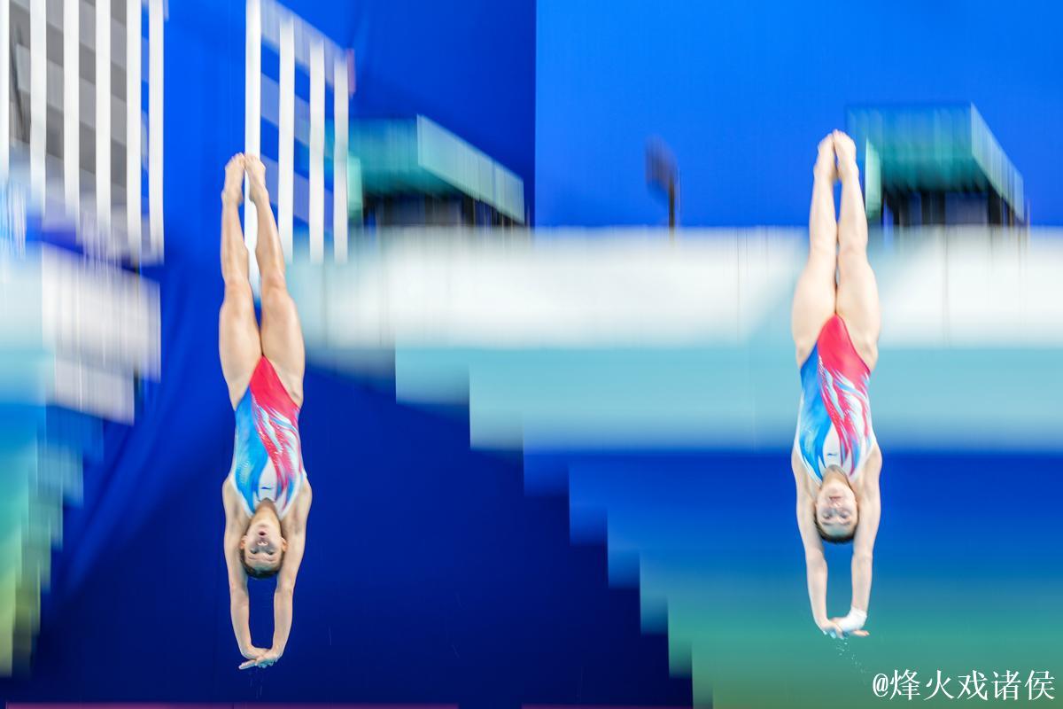 全运会女子双人3米板决赛:陈艺文与林珊夺冠 全运会女子双人3米板决赛:陈艺文与林珊夺冠