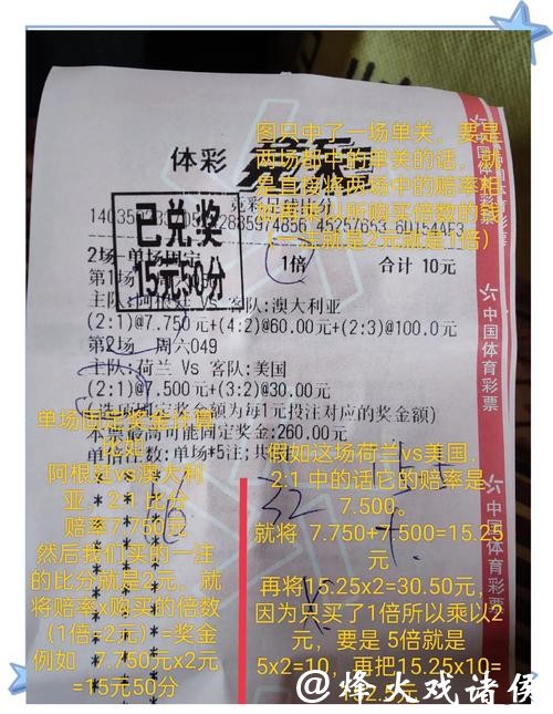 世界杯竞彩：如何提高中奖概率的秘诀